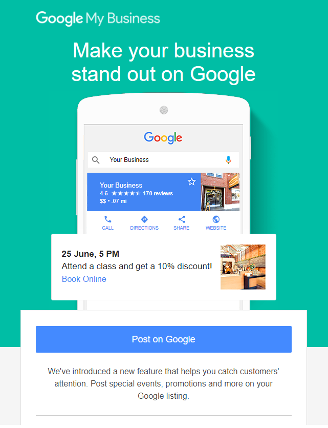 Google Posts - Hyperbrand